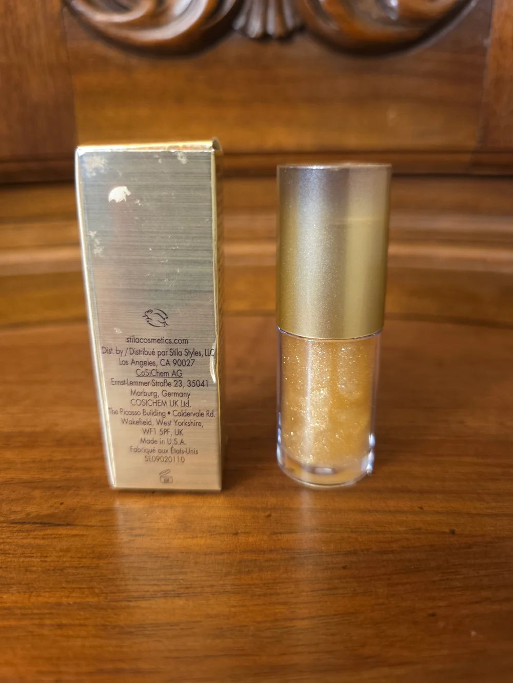 Stila Heaven's Dew Gel Lip Oil, .18oz--NIB